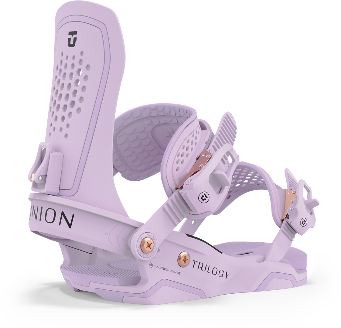 Union Trilogy Snowboard Bindings - Women's 2024 Lilac