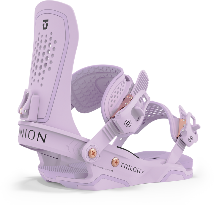 Union Trilogy Snowboard Bindings - Women's 2024 Lilac