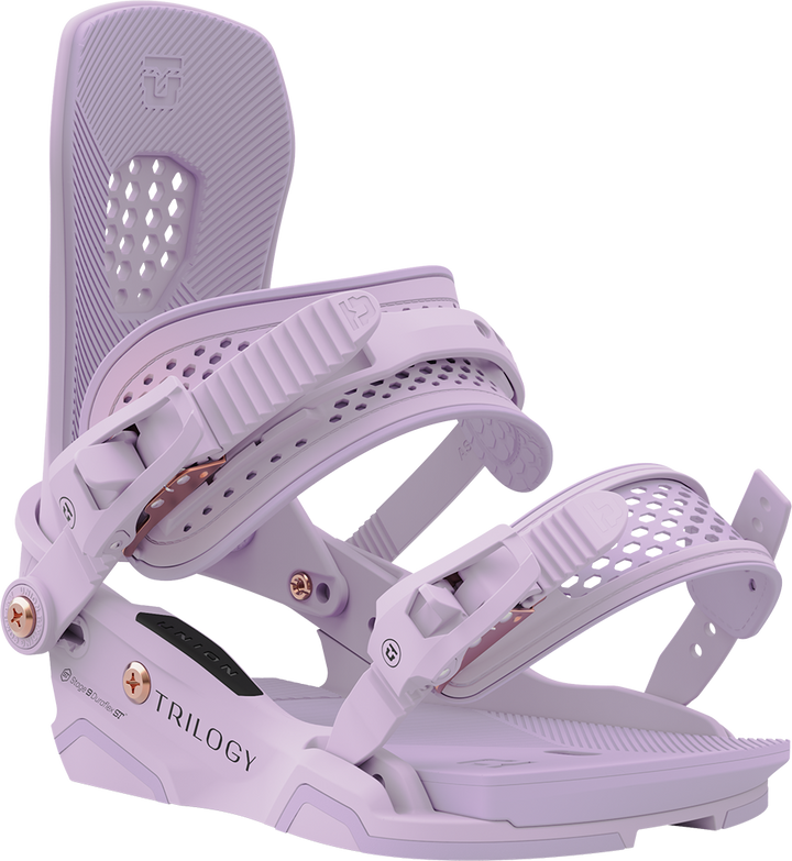 Union Trilogy Snowboard Bindings - Women's 2024 Lilac