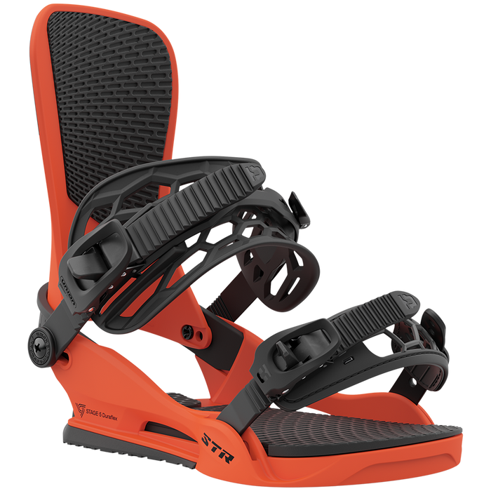 Union STR Snowboard Bindings 2024 Hunter Orange