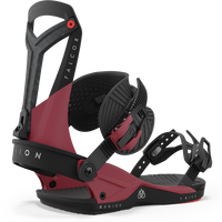 Union Falcor Snowboard Bindings 2024 Red::Red