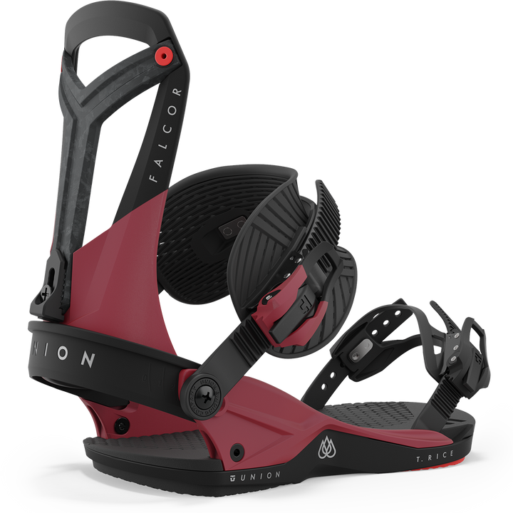 Union Falcor Snowboard Bindings 2024 Red