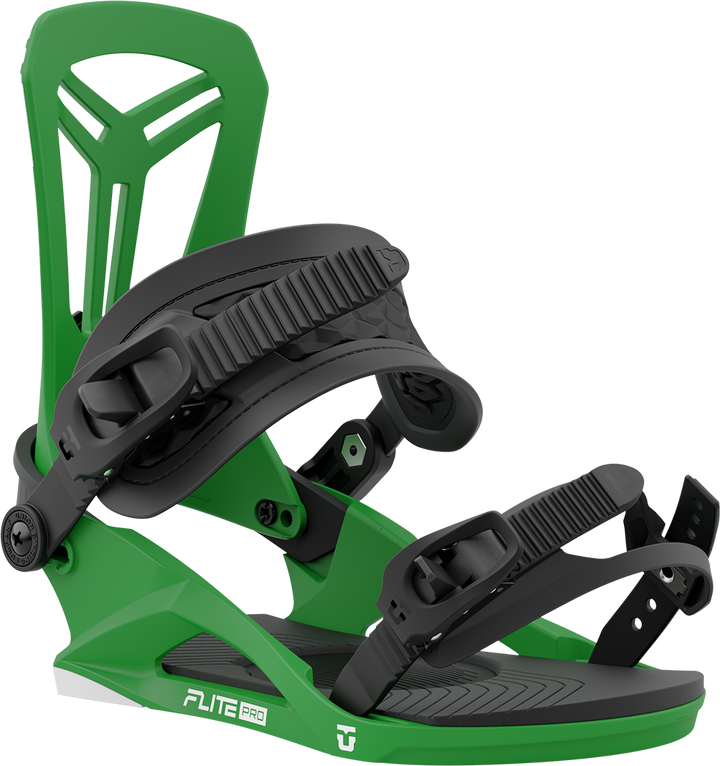 Union Flite Pro Snowboard Bindings 2024 Green
