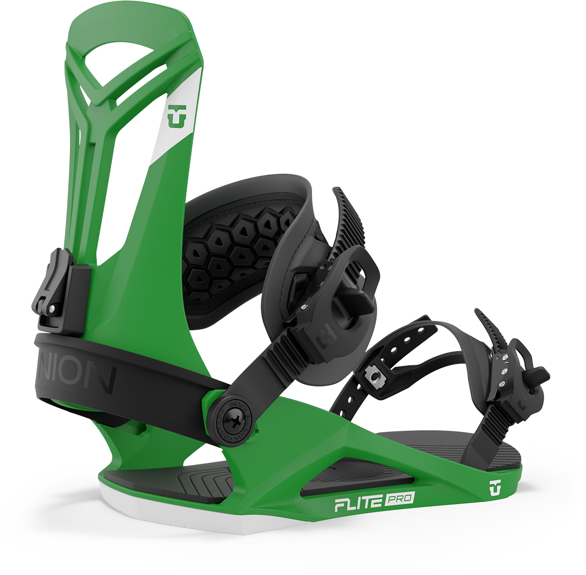Union Flite Pro Snowboard Bindings 2024 Green