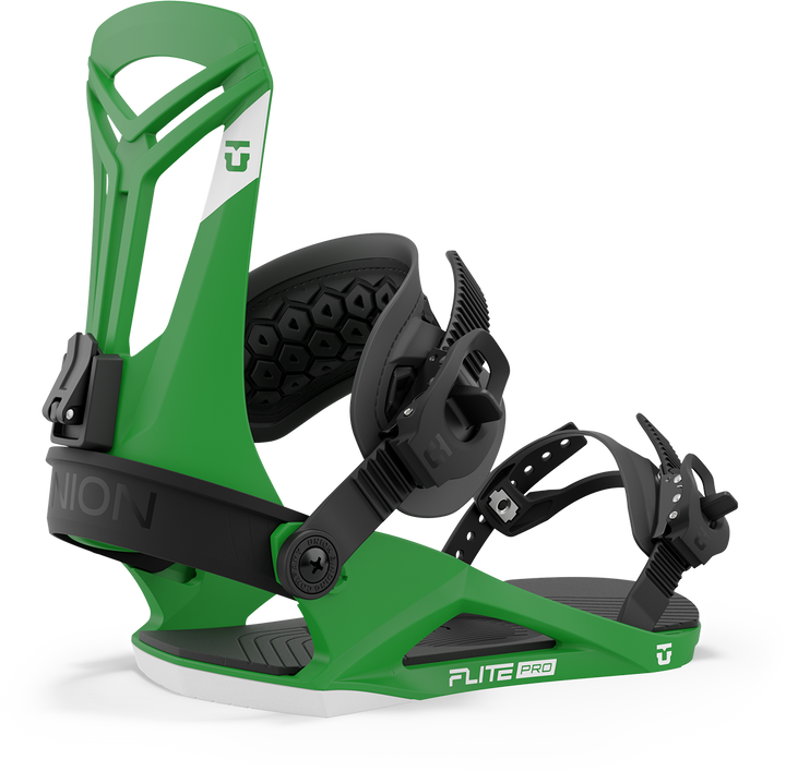 Union Flite Pro Snowboard Bindings 2024 Green