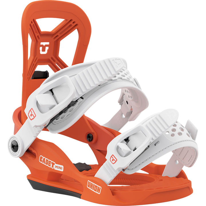 Union Cadet Mini Snowboard Bindings - Kids 2024 Flame Orange