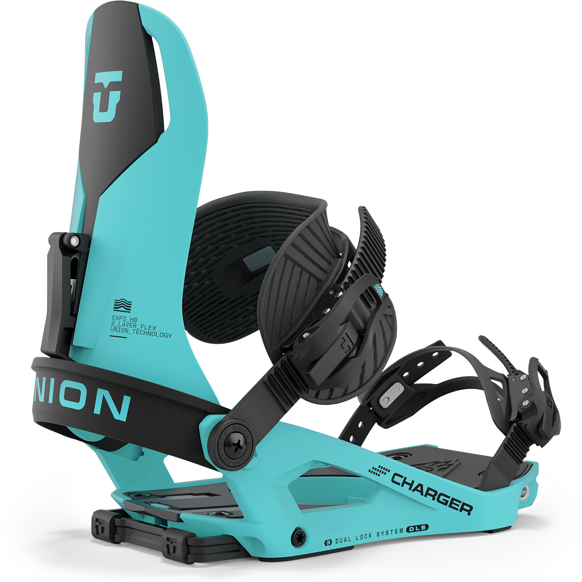 Union Charger Splitboard Bindings 2024 Cyan