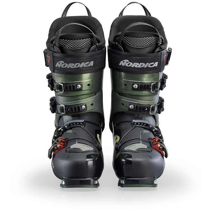 Nordica Unlimited 130 DYN Ski Boots 2025 Black/Irid Green/Red