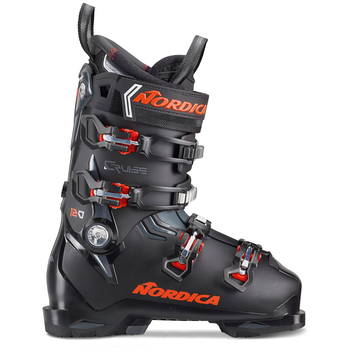 Nordica Cruise 120 Ski Boots 2026 Black/Anthracite/Red