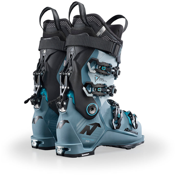Nordica Unlimited LT 115 W DYN Ski Boots - Women's 2025 Avio/Black/Light Blue