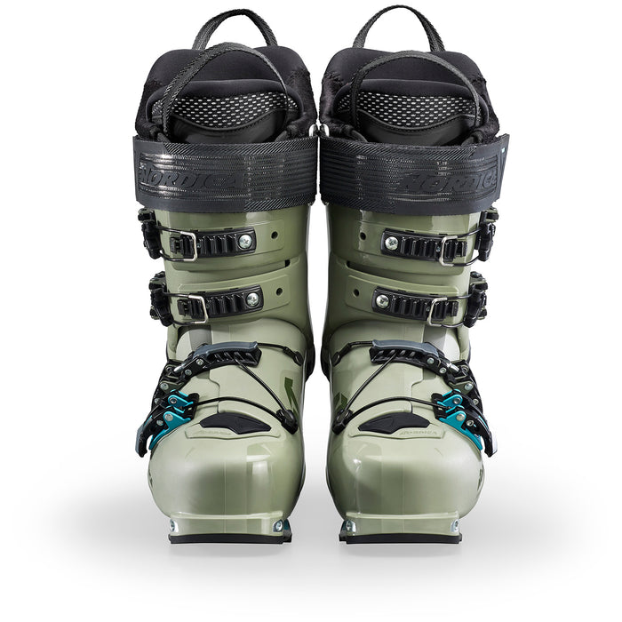 Nordica Unlimited 95 W DYN Ski Boots - Women's 2025 Light Green/Black/ Light Blue