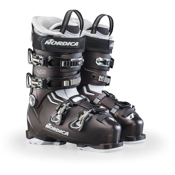 Nordica Cruise 75 Ski Boots - Women's 2026 Pearl Black/ White/ Gold