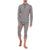 MONS ROYALE Cascade Merino Flex 200 1/4 Zip Top - Men's Checkers