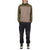 MONS ROYALE Yotei Powder Long-Sleeve Hoodie - Men's Dark Olive/Walnut