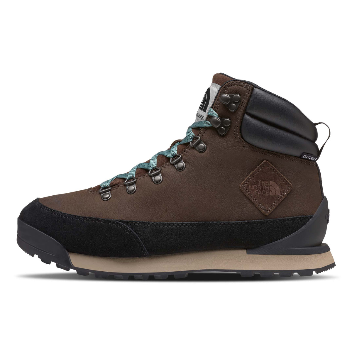 The North Face Back-To-Berkeley IV Leather Waterproof Boots - Men's Demitasse Brown/TNF Black