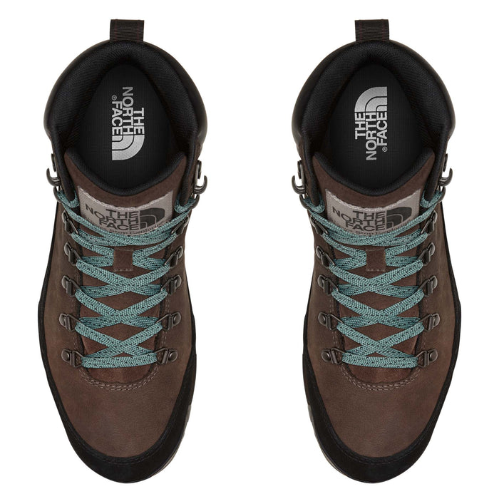 The North Face Back-To-Berkeley IV Leather Waterproof Boots - Men's Demitasse Brown/TNF Black