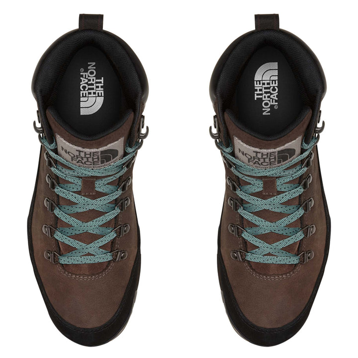The North Face Back-To-Berkeley IV Leather Waterproof Boots - Men's Demitasse Brown/TNF Black