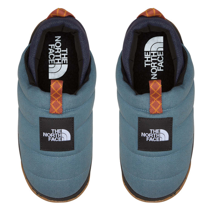 The North Face Nuptse Mule Denim Slippers - Women's Light Denim/TNF Black