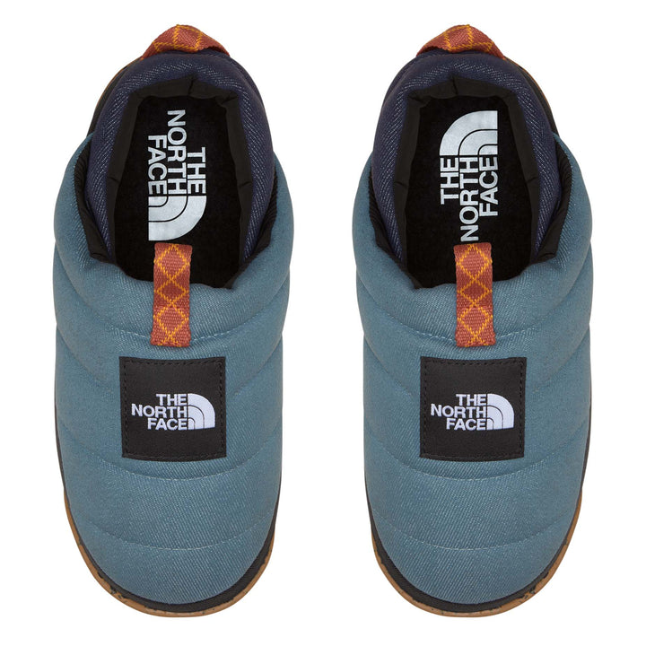 The North Face Nuptse Mule Denim Slippers - Women's Light Denim/TNF Black
