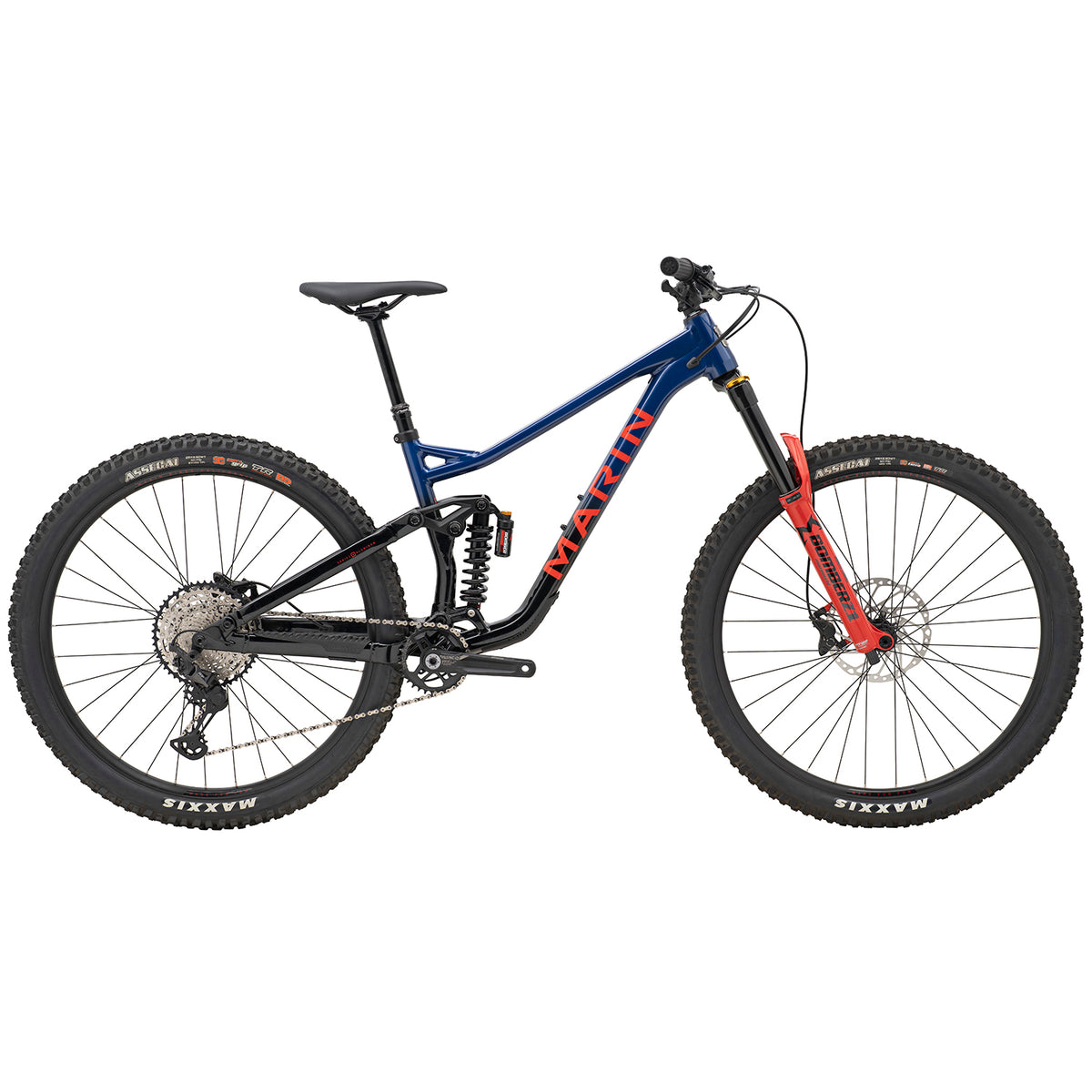 Marin Alpine Trail XR Complete Mountain Bike 2023 Gloss Blue/Black/Red
