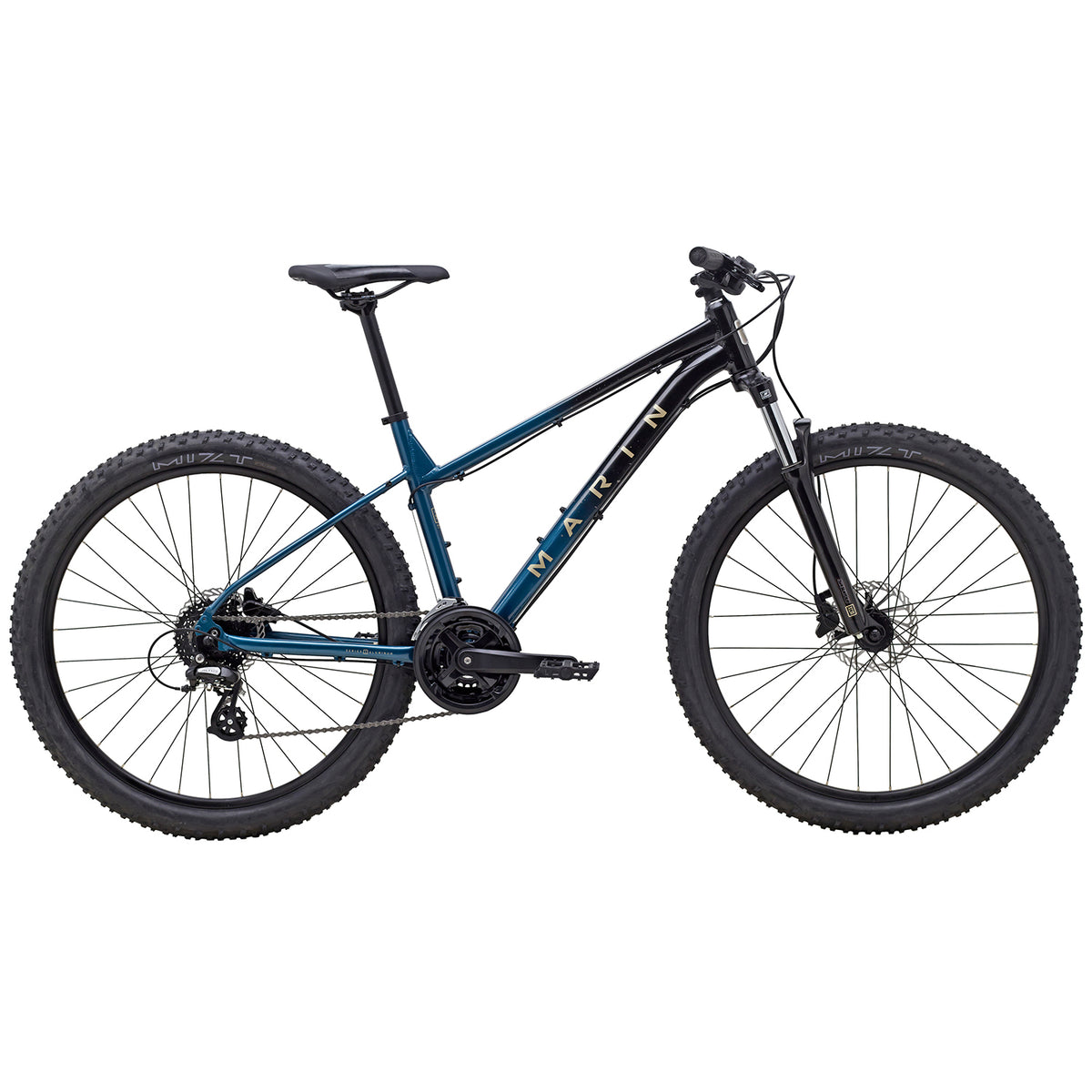Marin Wildcat Trail 2 Complete Mountain Bike - Women's 2023 Gloss Black/Blue