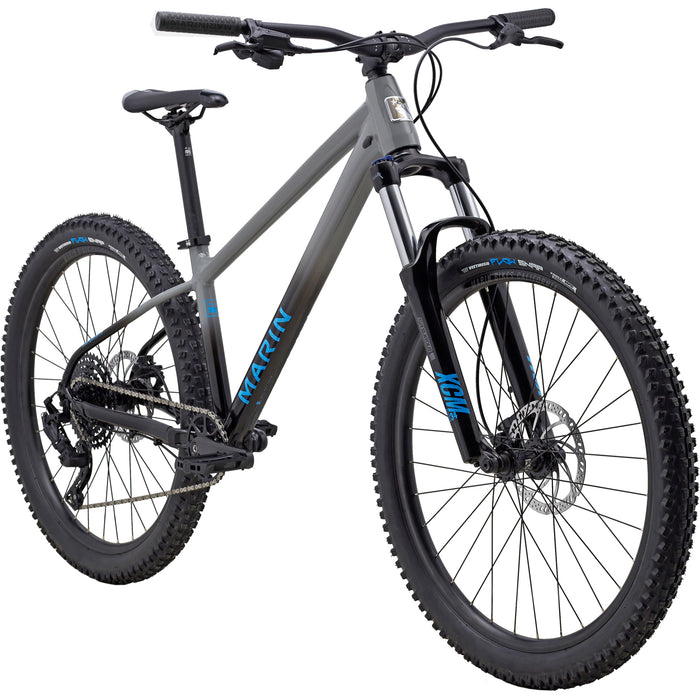 Marin San Quentin 1 Complete Mountain Bike 2023 Gloss Grey/Black/Blue