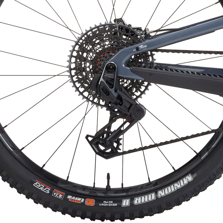Santa Cruz Hightower 3 CC X0 AXS Complete Mountain Bike 2024 Gloss Ocean Blue