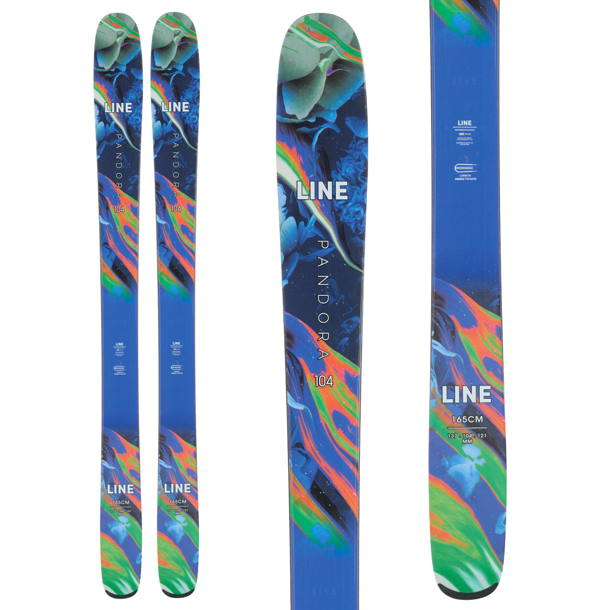Line Skis Pandora 104 Skis - Women's 2024