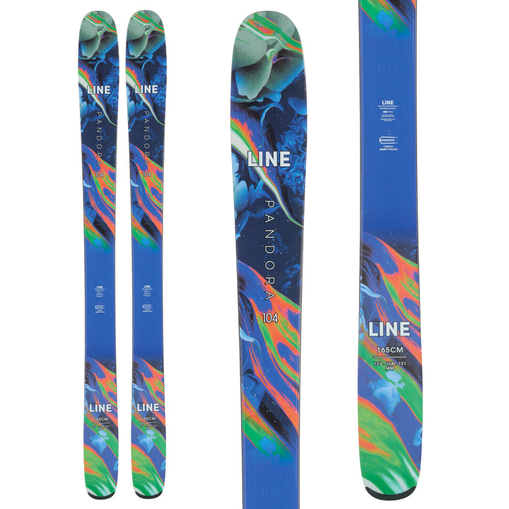 Line Skis Pandora 104 Skis - Women's 2024
