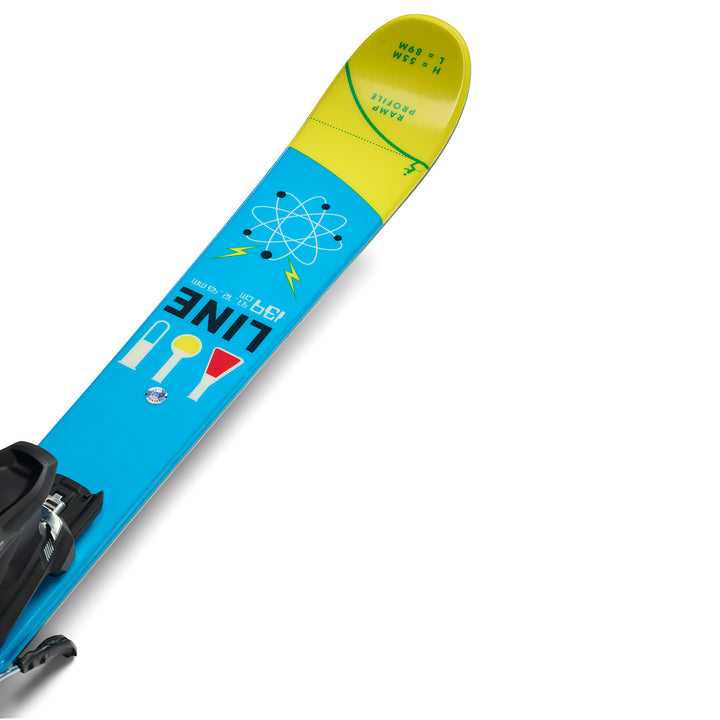 Line Skis Wallisch Shorty Skis + FTD 4.5 Bindings - Kids' 2024