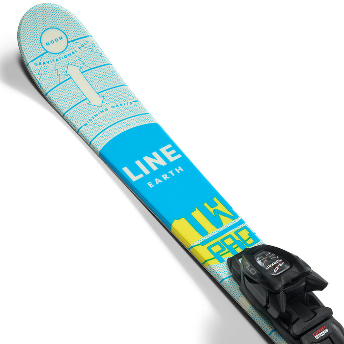 Line Skis Wallisch Shorty Skis + FTD 4.5 Bindings - Kids' 2024