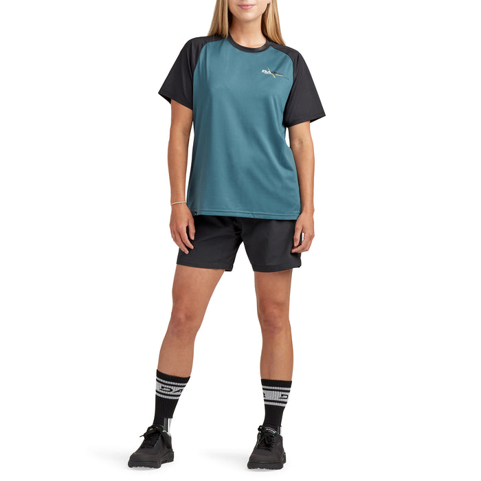 Dakine Syncline Short Sleeve Jersey - Women's Galactic Blue
