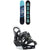 Arbor Cheater Rocker Snowboard + Burton Mission Smalls Snowboard Bindings - Kids' 2024