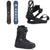 Arbor Foundation Snowboard + Ride C-4 Snowboard Bindings + Ride Rook Snowboard Boots 2023