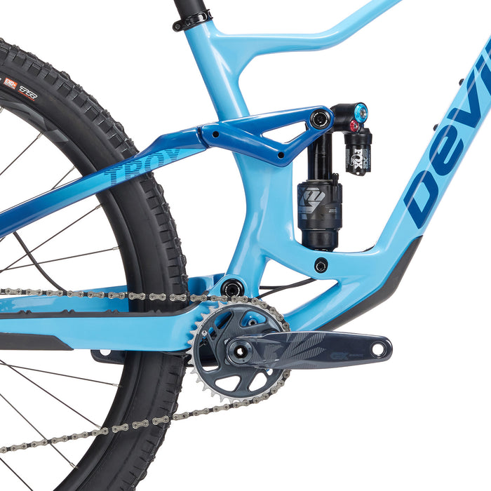 Devinci Troy Carbon 29 GX 12s Complete Mountain Bike 2022 Cavalry Blue