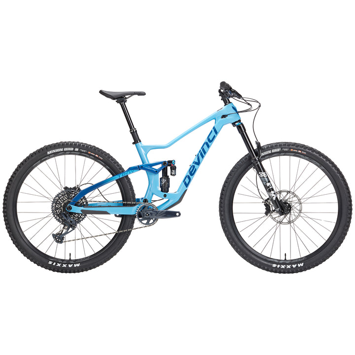 Devinci Troy Carbon 29 GX 12s Complete Mountain Bike 2022 Cavalry Blue