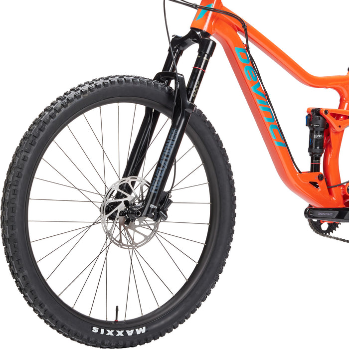 Devinci Django A 29 Deore 12s Complete Mountain Bike 2022 Uni-Red/Orange