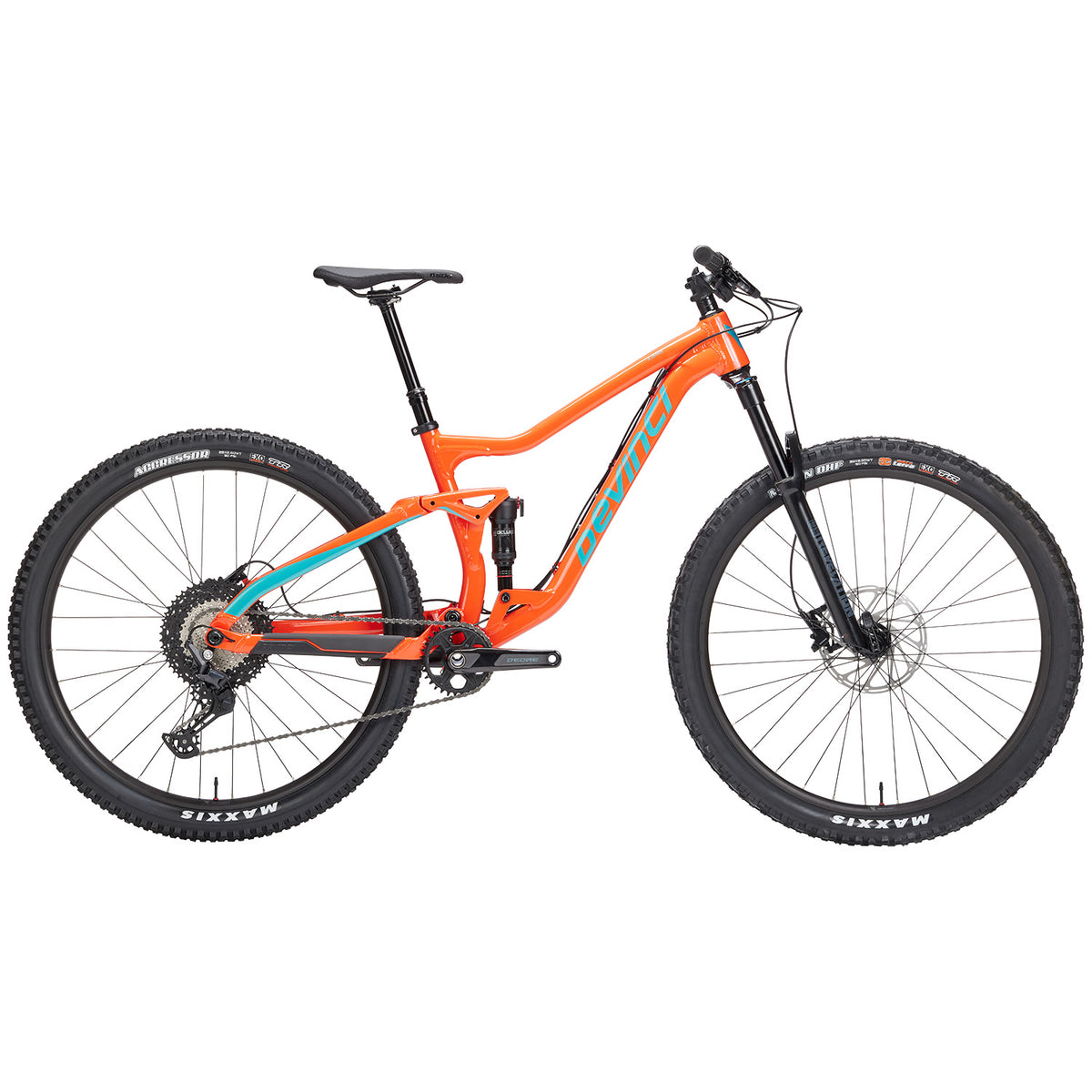Devinci Django A 29 Deore 12s Complete Mountain Bike 2022 Uni-Red/Orange