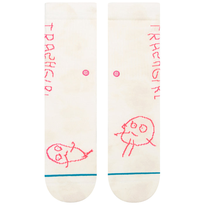 Stance Trashgirl Socks - Women's Off White