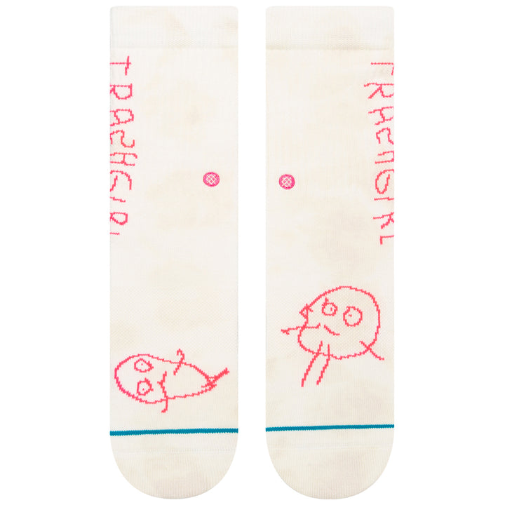 Stance Trashgirl Socks - Women's Off White