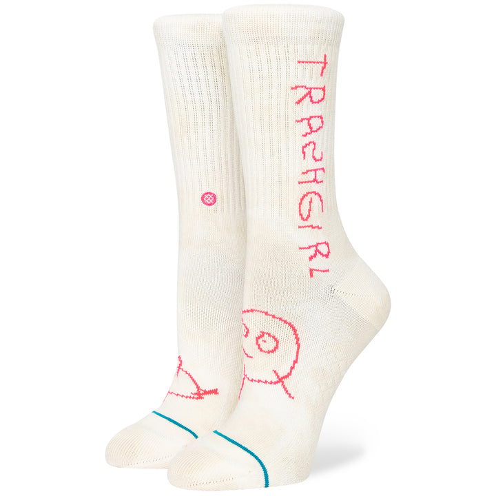 Stance Trashgirl Socks - Women's Off White