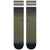 Stance Emmit Crew Socks Dark Green