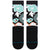 Stance Flower Beds Crew Socks Black