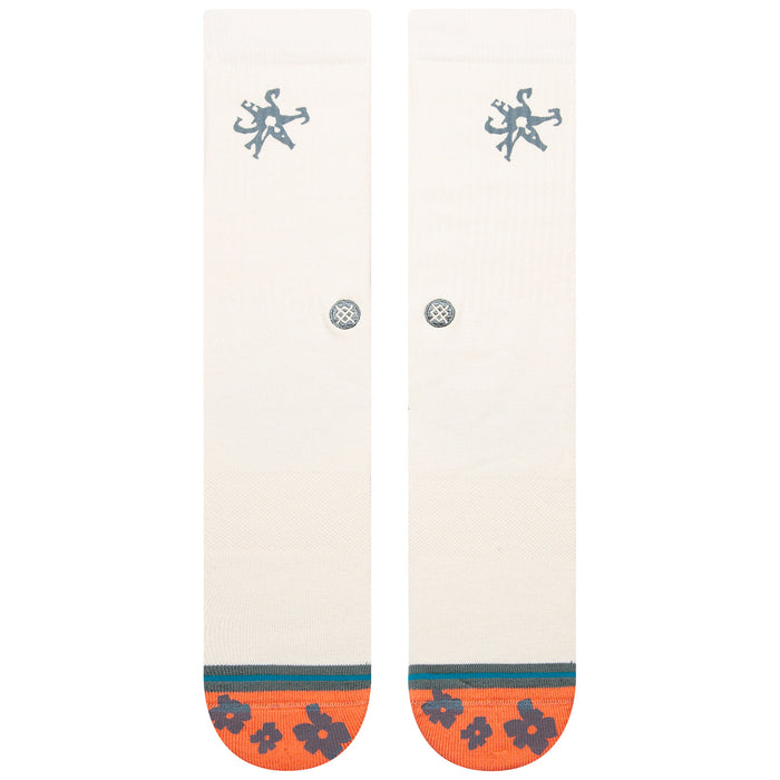 Stance Frayed Socks Vintage White