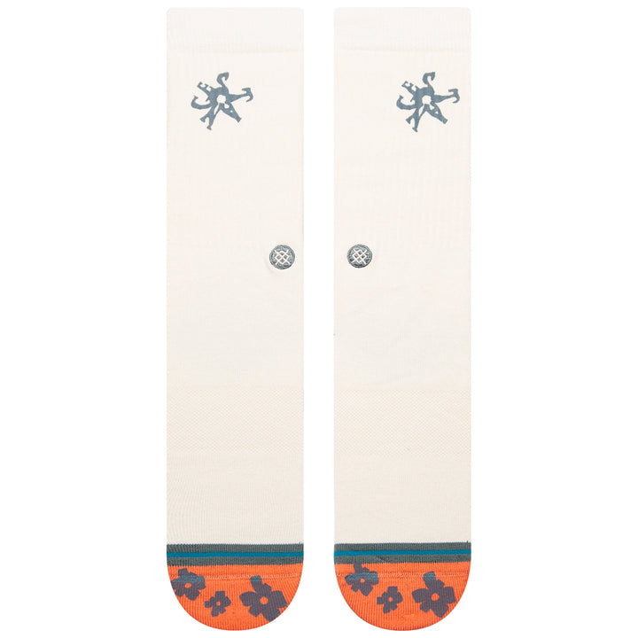 Stance Frayed Socks Vintage White