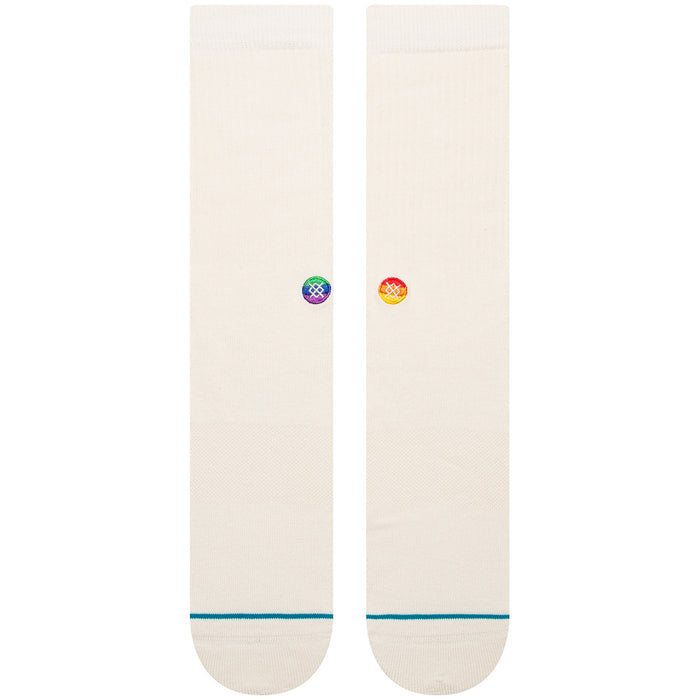 Stance Love Crew Socks White