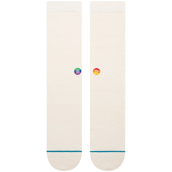 Stance Love Crew Socks White