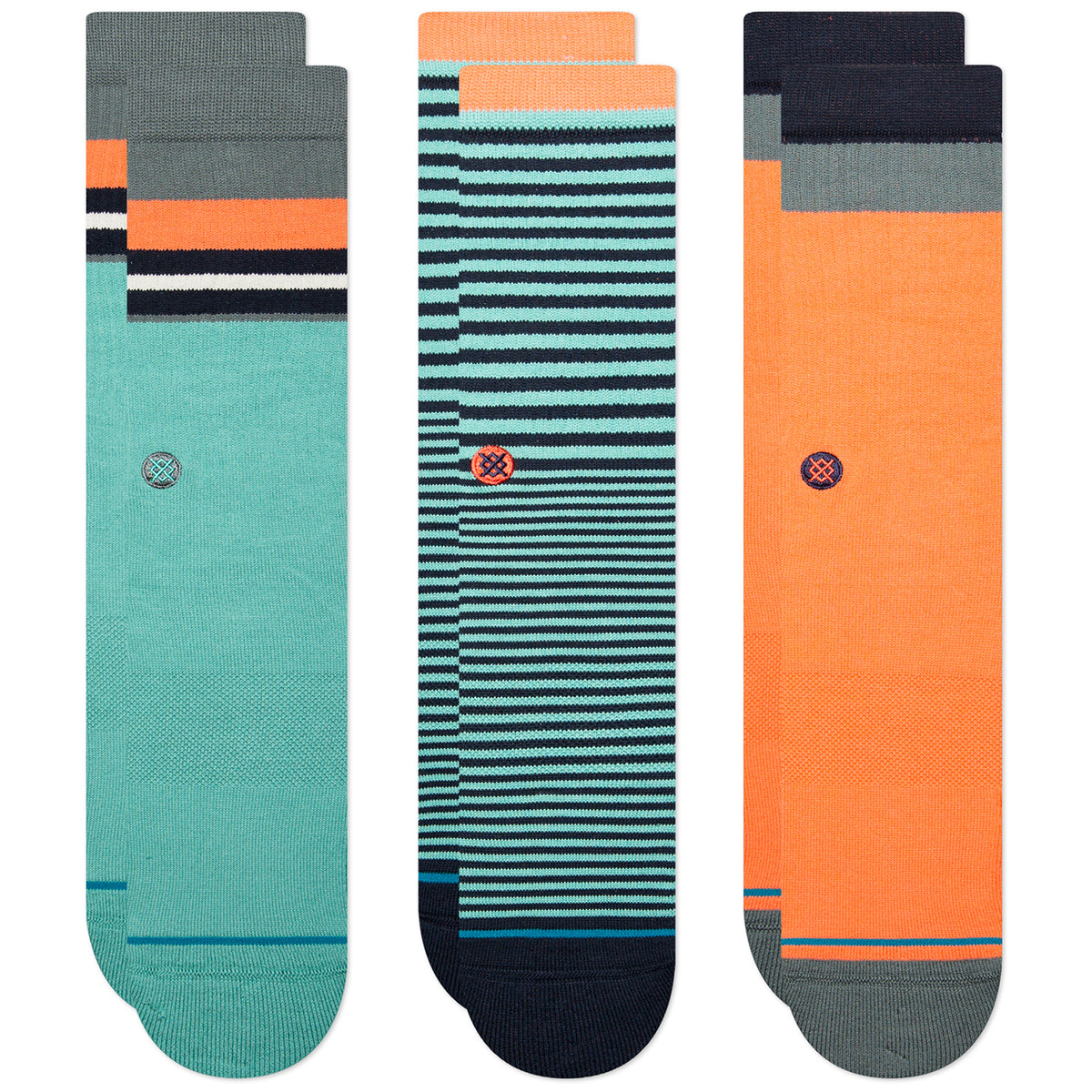 Stance Neptune Crew 3-Pack Socks Multi