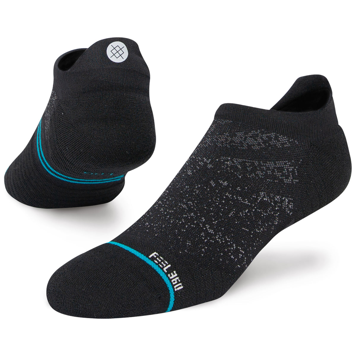 Stance Run Light Tab Socks - Unisex Black
