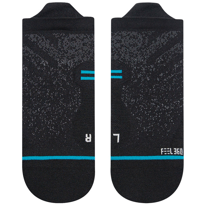 Stance Run Light Tab Socks - Unisex Black